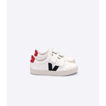 Αθλητικά Παπούτσια παιδικα Veja ESPLAR CHROMEFREE White/Black/Red | GR 835PJJ